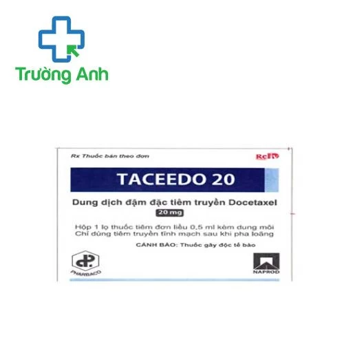 Taceedo 20 Pharbaco - Thuốc hỗ trợ điều trị ung thư vú